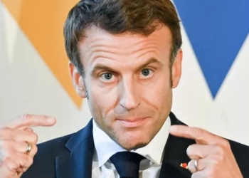 Fotografía del Presidente de Francia, Emmanuel Macron